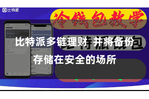 比特派多链理财  并将备份存储在安全的场所