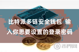 比特派多链安全钱包  输入你思要设置的登录密码