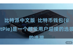 比特派中文版  比特币钱包(BitPie)是一个颇受用户迎接的选拔